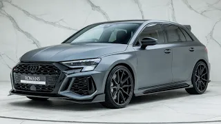 2022 Audi RS3 Vorsprung - Daytona Grey Pearl Effect (Satin PPF) - Walkaround & Exhaust Sound