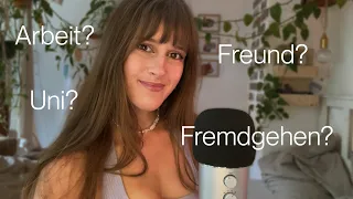 ASMR 💜 Q&A Ich beantworte alle eure Fragen | female whispering