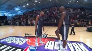 Lebron and Shaq dancing at 2012 all star game