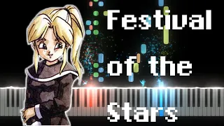 First Festival of the Stars - Chrono Trigger [Piano tutorial] (Sheet Music+MIDI)