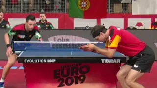 Final | Timo Boll (GER) vs Joao Monteiro (POR) | Men's Team | European Championships Highlights