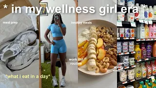 IN MY WELLNESS ERA 🌱 WHAT I EAT IN A DAY, easy & healthy meal ideas + my workout routine