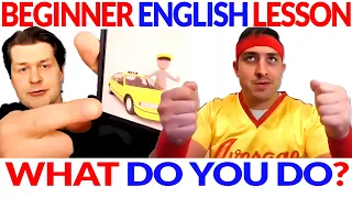 Easy Beginner English Listening Course Lesson: What Is Your Job? (1/3) English Comprehensible Input