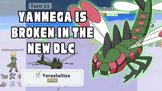 Tera Ground Yanmega Is BROKEN In The New DLC Meta - Speed Boost Yanmega Pokemon Showdown Team