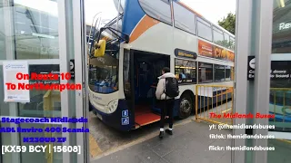 Stagecoach Midlands ADL Enviro 400 Scania N230UD ZF (KX59 BCY / 15608)