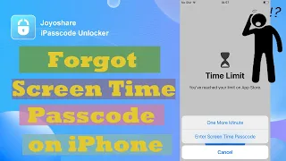 2024 Forgot Screen Time Passcode on iPhone? 4 Fixes Supporting iOS 17