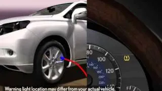 2010-2012 Quick Guide - Lexus Tire Pressure Warning System