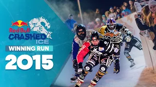 Men's Winning Run In Helsinki, Finland | Red Bull Crashed Ice 2015