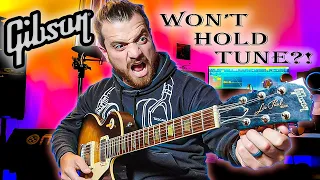 Why your Gibson wont stay in tune & how to fix it
