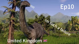 I’m a failure JURASSIC WORLD EVOLUTION 2 CHALLENGE EASY united kingdom 🇬🇧