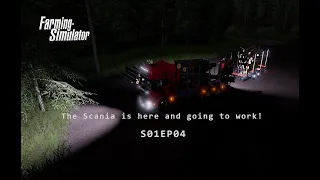 FS19 | Jack Pine - Time for the Scania to go to work | S01EP04