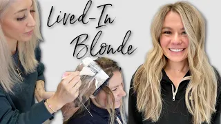 LIVED-IN BLONDE Color Transformation // Wholy Hair