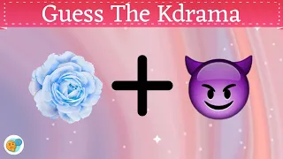 Guess The K-Drama By Emoji Challenge | K-Drama Quiz