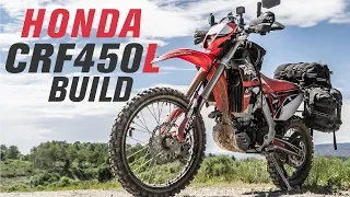 2019 Honda CRF450L Light Adventure Bike Build