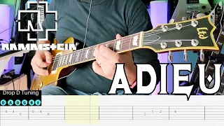 Rammstein - Adieu |Guitar Cover| |Tab|