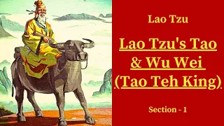 Unlocking Tao Te Ching: Lao Tzu's Path To Wisdom Unveiled | Full Audiobook - Ch.1  Insight 🌟