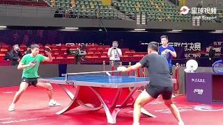 Ma Long, Xu Xin & Fan Zhendong Training | 2020 World Tour Grand Finals