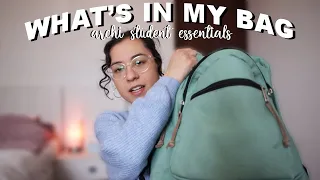what's in my BAG | architecture student essentials✨(+saturday chill vlog)