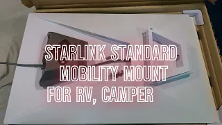 Starlink's new GEN 3 Standard Mobility mount for RV, trailers, trucks and 1st responders