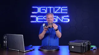 Introduction to SIMSCAN by Scantech | Handheld 3D Scanner Demo from Scan to STL by Digitize Designs