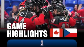 Highlights: Canada vs Czechia | 2024 #womensworlds