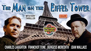 The Man on the Eiffel Tower (1949) - Mystery Thriller - Color / Charles Laughton, Franchot Tone