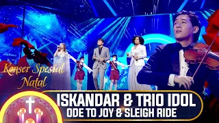 ISKANDAR WIDJAJA [ODE TO JOY] & MARK X ANGGI X JEMIMAH [SLEIGH RIDE] - KONSER SPESIAL NATAL