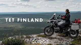 TET FINLAND: Offroad ride through Lapland to Niekka Mountain on the Trans Euro Trail // EPS 15