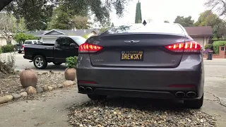 2015 Genesis 5.0 Muffler Delete