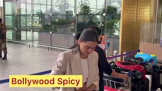 Tejasswi Prakash Arrive At Mumbai Airport Off To Chandigarh For Shoot