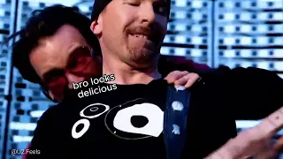 Bono and The Edge best moments U2