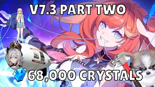 Senadina chose me - Honkai Impact 3rd Version 7.3 Pulls With 68k Crystals + Cards