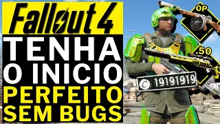 FALLOUT 4 - TENHA O INICIO PERFEITO EM 2024 SEM BUGS!!!