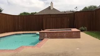 Time-lapse of the solar eclipse on Monday in Allen, Texas 4/8/2024