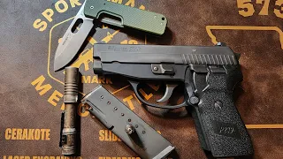 SIG P239 9mm EDC Consideration  ( awesome discontinued pistol )