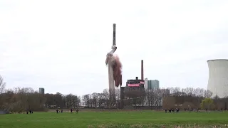 Sprengung Steag-Kraftwerk Lünen am 28.03.2021