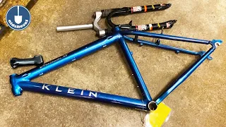 Rebuilding a Classic Klein Mountain Bike