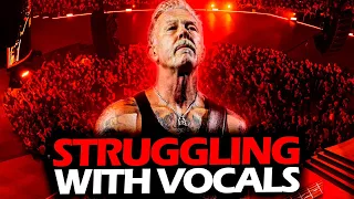 JAMES HETFIELD STOPS SHOW AFTER STRUGGLING WITH HIS VOCALS LIVE (2023) #METALLICA