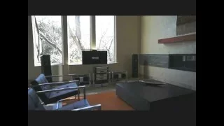 Hidden TV in Front of Window Using a Nexus 21 TV Lift