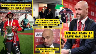 CONFIRMED❗Ten Hag Ready to Leave Man Utd If...😭Sir Jim Ratcliffe Angry😱Pep Reaction😅Man Utd News