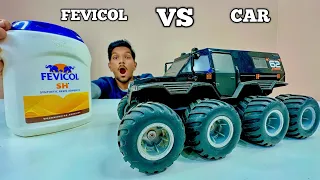 RC 8x8 Car Vs Fevicol Experiment Who will Win ? - Chatpat toy tv