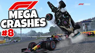 F1 MEGA CRASHES #8