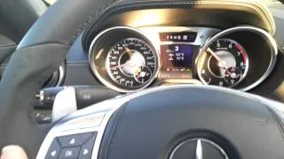 Mercedes SL 63 AMG Performance Pack 2013 onboard