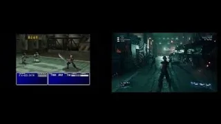 Final Fantasy VII Original vs Remake Best Direct Comparison