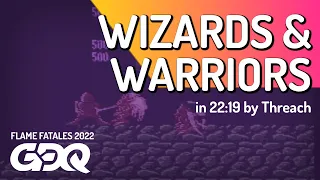 Wizards & Warriors by Threach in 22:19 - Flame Fatales 2022