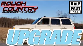 1996 Jeep Cherokee XJ 3 inch Rough Country Lift Kit Install