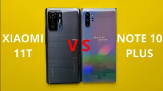 Xiaomi 11T vs Samsung Note 10 Plus Speed Test