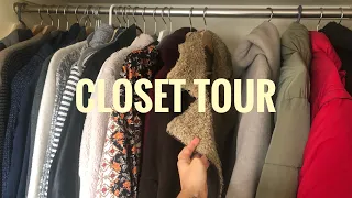 ASMR Closet tour | no talking, unintentional
