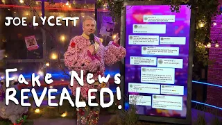 "Of Course It Was Fake!!" - Joe Lycett's Fake News Stories REVEALED! | Late Night Lycett