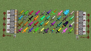 combining all minecraft swords